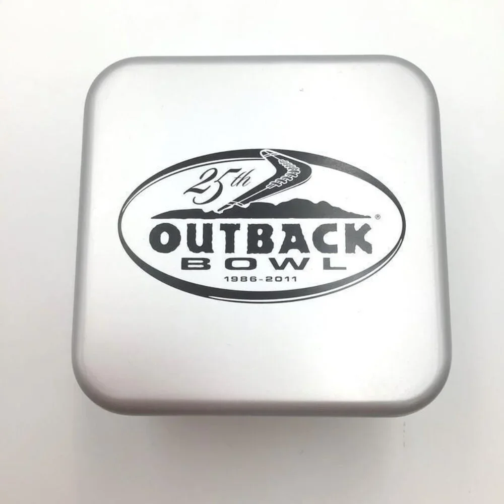 Fossil Watch Outback Bowl 2011 25th Anniversary College Football *Needs Battery*